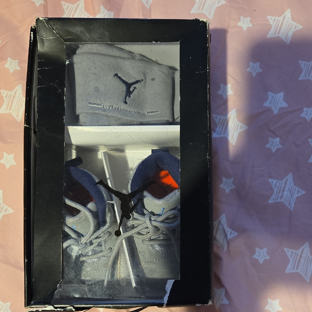 Nike Kids Sneakers - Gray and Blue